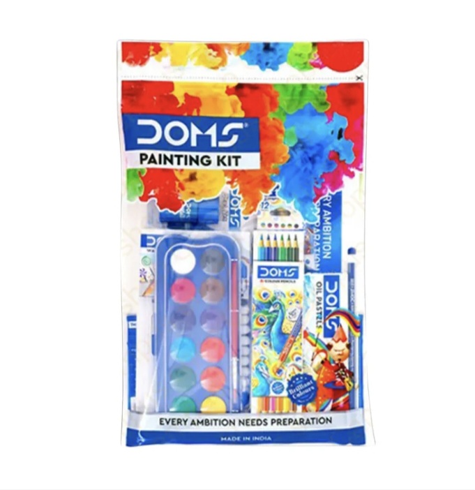 DOMS Painting Etc Kit full set 9pcs Bundle value pack for Painting, Drawing & Sketching