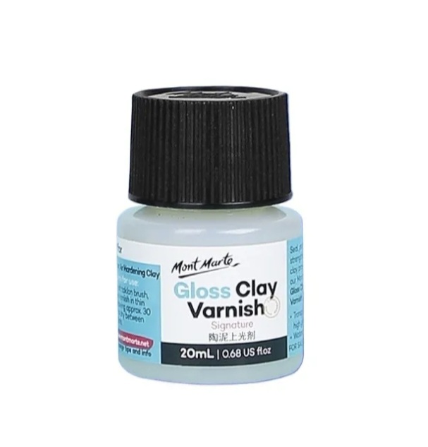 Mont Marte Gloss Clay Varnish 20ml