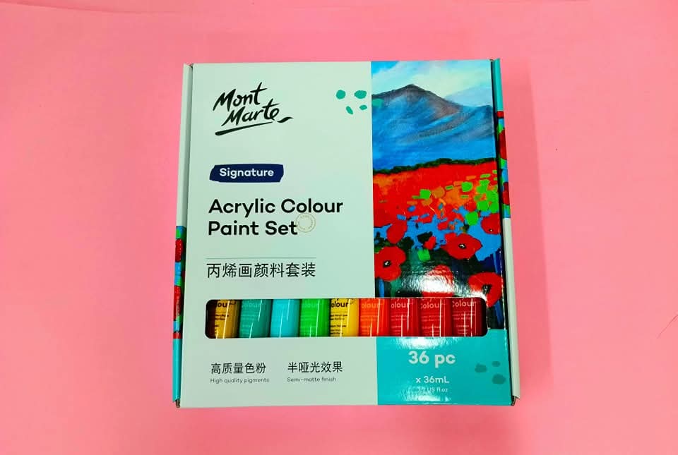 Mont Marte - Acrylic Colour Paint Set