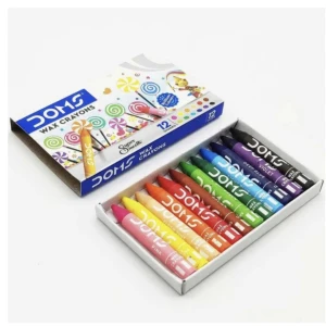 Doms Wax Crayons (Pack of 12 shades)
