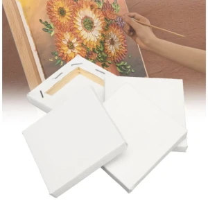 White Canvas 6x6 inch- 3 Pcs