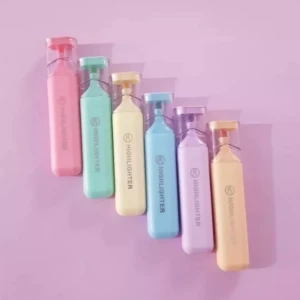 6pcs/Set Fluorescent Highlighter