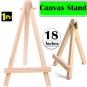 Mini Wood Display Easel Natural Craft Table Stand18 Inchs