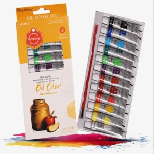 Keep Smiling Oil Colour