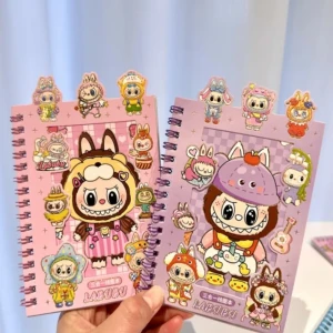 Labubu Notepad Set with Stickers & Keychain