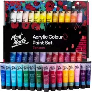 Mont Marte Signature Acrylic Colour Paint Set