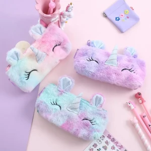 Unicorn Cute Pencil Case( Multicolor ) 1ps
