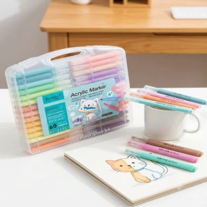 acrylic marker 60colour set