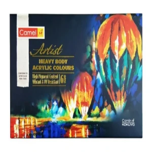 Camel Heavy Body Acrylic Colours