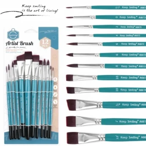 Keep Smiling Paint Brush Set
